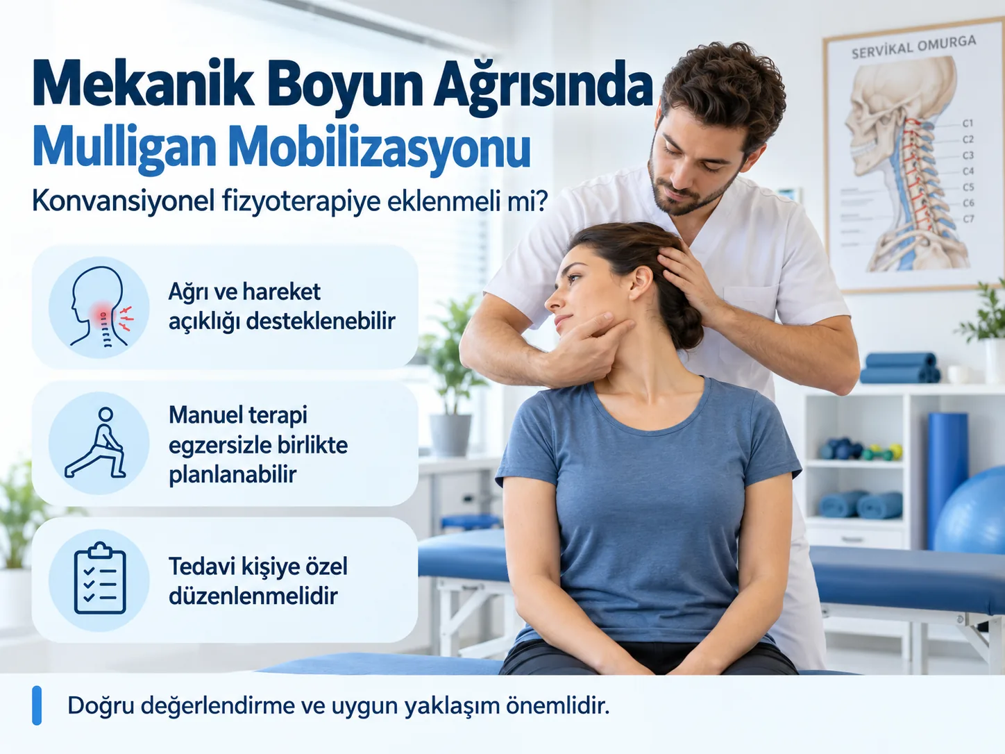 Mekanik Boyun Ağrısında Mulligan Mobilizasyonunun Etkinliği: Konvansiyonel Fizyoterapiye Eklenmeli mi?